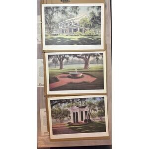 Lot 3 William Stracener Rosale Prints 9x13 signed numbered sugar kettle summer